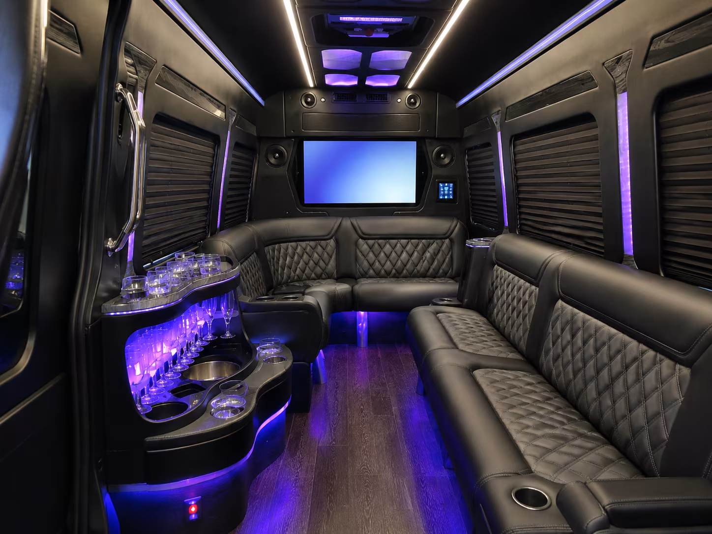 corporate event buses along miramar parkway and beyond