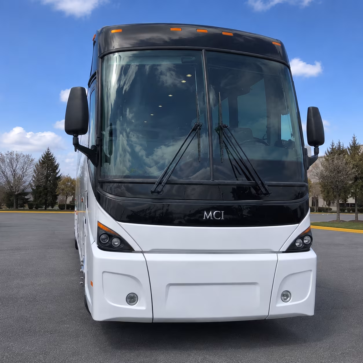 miramar charter bus rental exterior