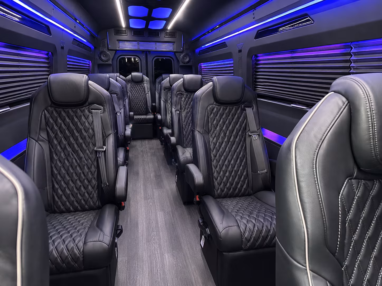 miramar private event transportation onboard seating