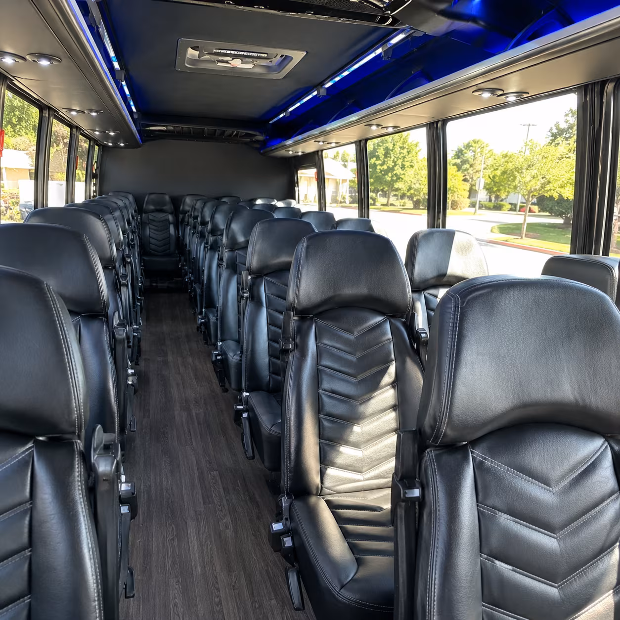 miramar wine tour brewery transportation onboard seating